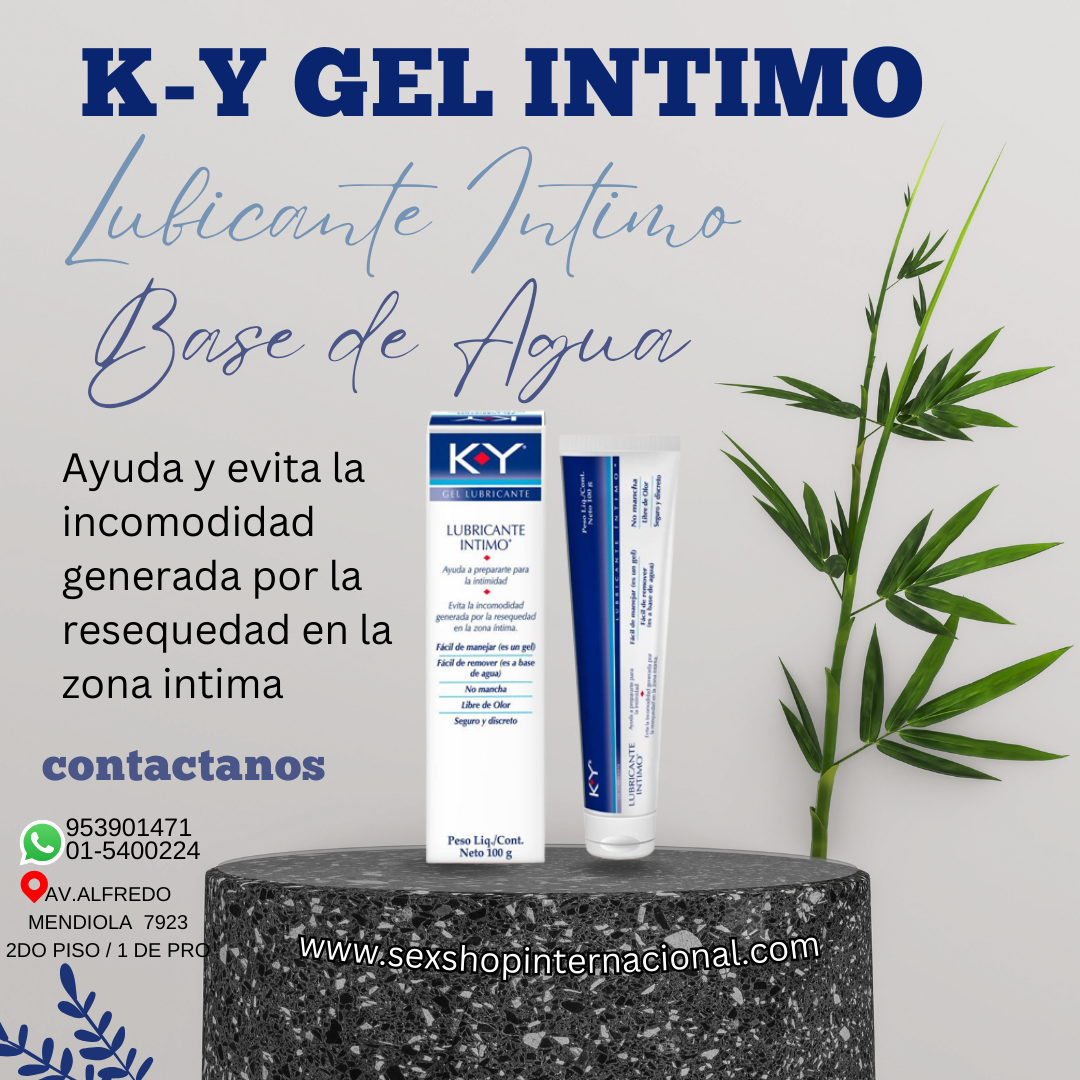 LUBRICANTE INTIMO K-Y SEXSHOP OLIVOS